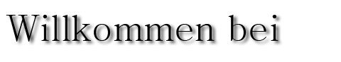 Willkommen bei